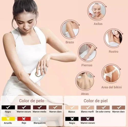 Depiladora laser permanente