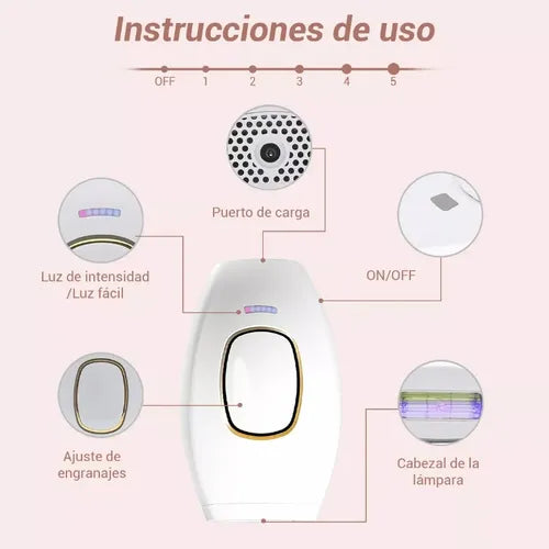 Depiladora laser permanente